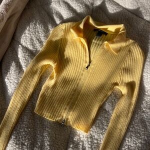 Yellow sweater